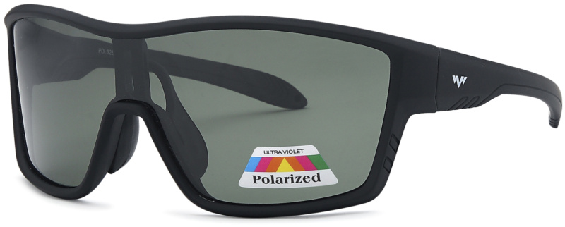 POL3257 - Single Lens Wholesale Polarized Sunglasses